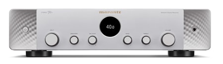 HiFi-Receiver Stereo 70s silber-gold