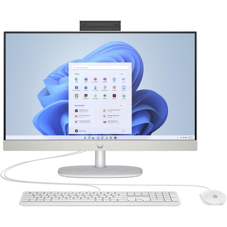 24-cr0600ng AIO-PC, Weiß, 23,8 Zoll, Full HD, IPS, AMD Ryzen 5 7520U, 16 GB, 512 GB M.2 SSD