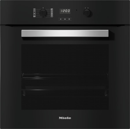 Einbaubackofen H 2455 B ACTIVE Obsidianschwarz