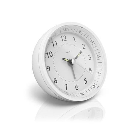 Funkwecker "Roundly", Weiß 00186413