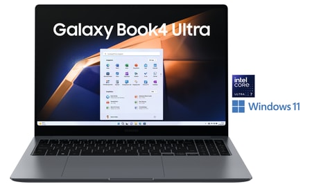 Galaxy Book4 Ultra, Moonstone Gray, 16 Zoll, WQXGA+, i7-155H, 16GB, 512GB SSD, RTX 4070 Notebook