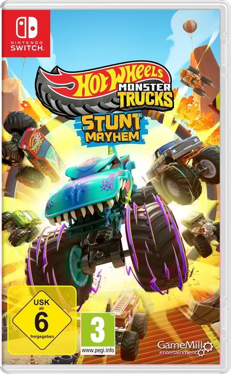 Hot Wheels Monster: Stunt Mayhem Nintendo Switch-Spiel