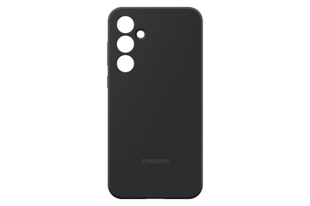 EF-PA556 für Galaxy A55 Silicone Case Black Handyhülle