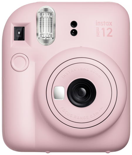Instax Mini12 blossom-pink Fimset für 10 Aufnahmen Sofortbildkamera