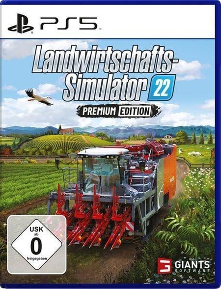 Landwirtschafts-Simulator 22 (Premium Edition) PS5-Spiel