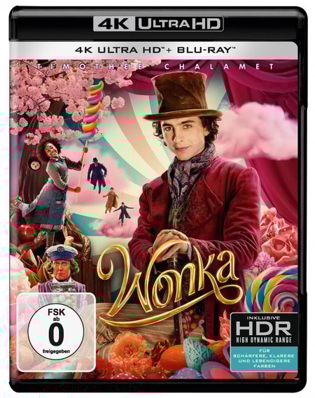 4K Ultra HD Blu-ray Wonka (4K Ultra HD) (+ Blu-ray)