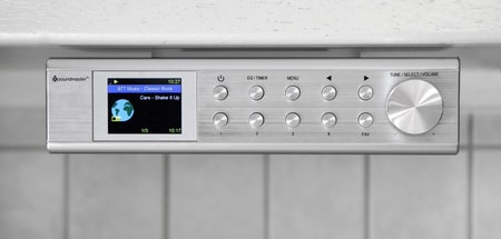IR1500 Silber Internet/DAB+ Küchenunterbauradio mit Bluetooth®