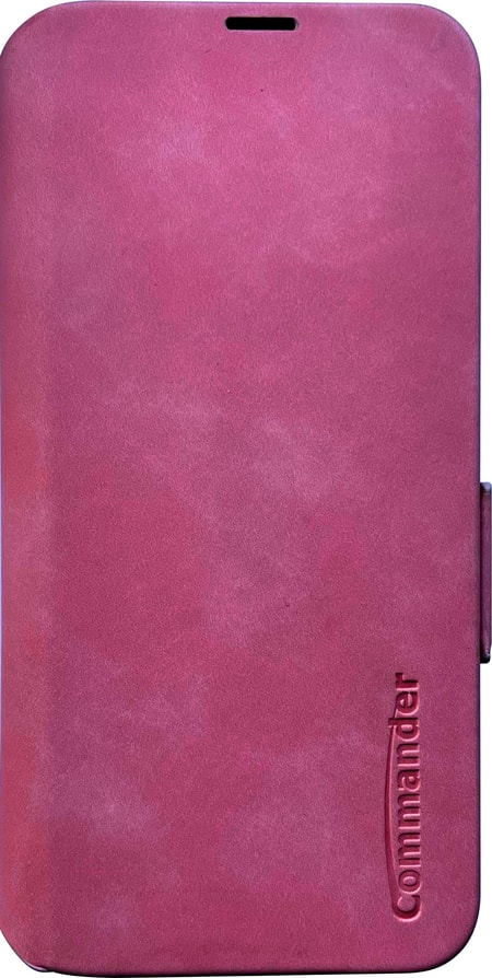 BOOK CASE ELITE Fuchsia Red für Apple iPhone 15 Plus (20792) Handyhülle