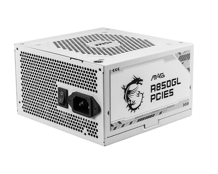 MAG A850GL PCIE5 WHITE 850 W PC-Netzteil, Weiß
