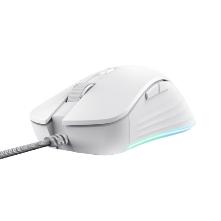 Gaming-Maus GXT924 YBAR+ (24891), Weiß