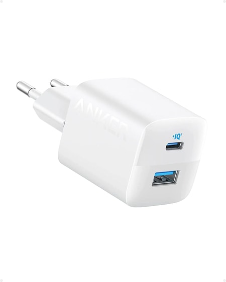 323 Charger (33W), weiß Ladegerät (USB-A + USB-C)
