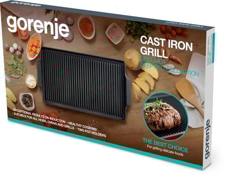 GPCI 240R Gusseisen Grillplatte