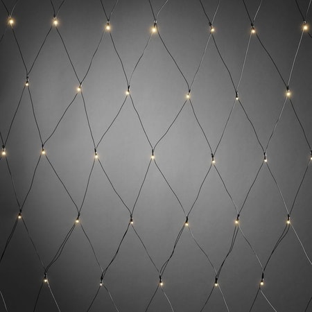 LED Lichternetz, mit Lichtsensor und 6h und 9h Timer, 210cm