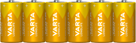 LONGLIFE C, 6er Folie Batterie