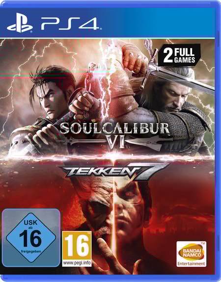 Tekken 7 + SoulCalibur V PS4-Spiel