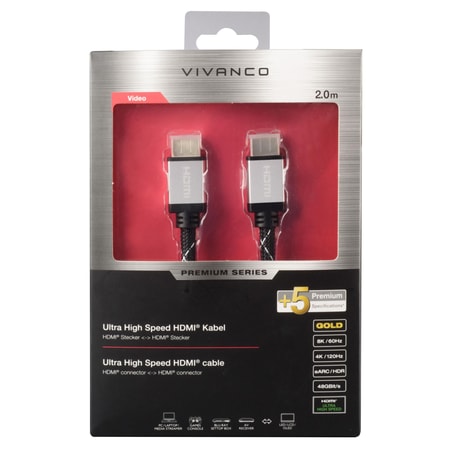 Ultra High Speed HDMI® Kabel, 2m