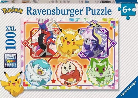 Puzzle Pokémon Karmesin und Purpur -  100 Teile