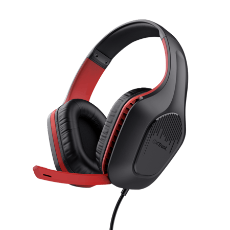 Gaming-Headset GXT 415 Zirox (24995), Switch, Schwarz/Rot