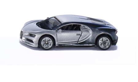 Modellauto Bugatti Chiron 1508 silber