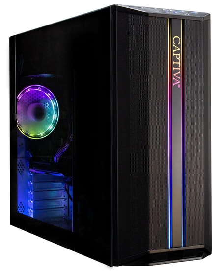 Gaming-PC Advanced Gaming R86-271, Schwarz, Ryzen 5 5600, 16 GB, 500 GB, GeForce RTX 4060