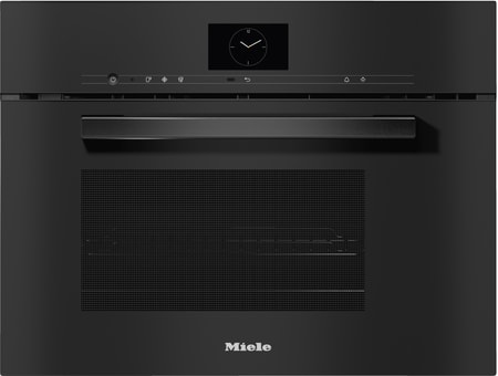 DGM 7640 Dampfgarer mit Mikrowelle Obsidianschwarz Dampfgarer