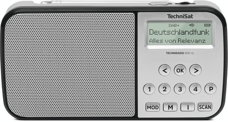 TECHNIRADIO RDR XL, silber DAB+ Radio