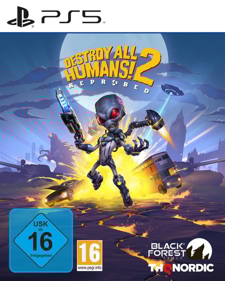 DESTROY ALL HUMANS 2 REPROBED PS5-Spiel