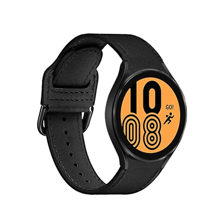 CLASSIC Band für Samsung Galaxy Watch 4 and Watch 4 Classic, Schwarz