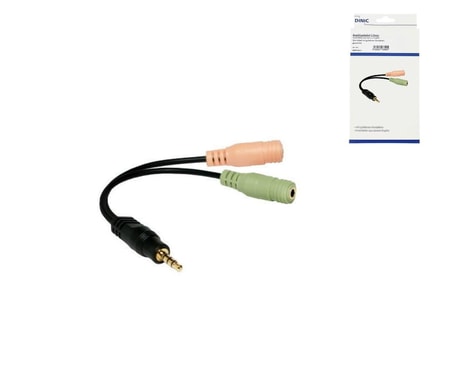 Y-Adapter 4pin Stecke auf 2x3