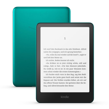 Kindle Paperwhite Signature Edition (32 GB), Jadegrün Metallic eBook-Reader