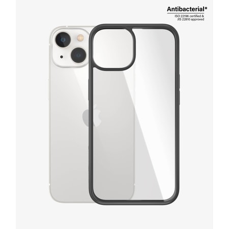 ClearCase Apple iPhone 2022 14 | 13 | Schwarz / Transparent (0405) Handyhülle