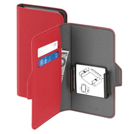 Booklet "Smart Move - Rainbow", Gr. XXL (5,2 - 5,8"), Rot (172377) Handyhülle