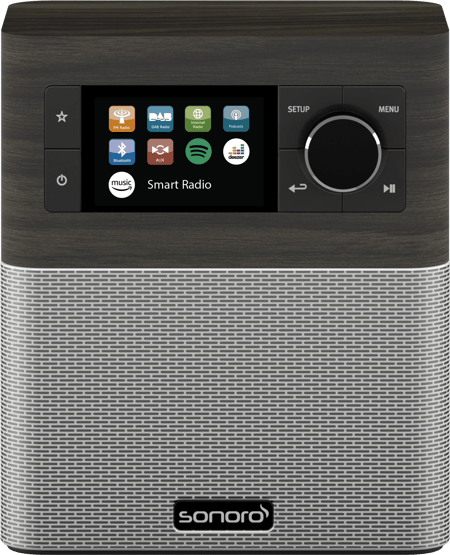 STREAM mooreiche silber DAB+ Internetradio