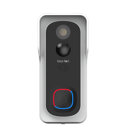 Visitor 2V - Set Outdoor Videotürklingel mit Winkeladapter + Indoor Glocke Chime