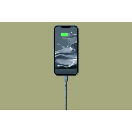 USB - Lightning-Kabel "Fabriq", 2,0 m, Dive Blue