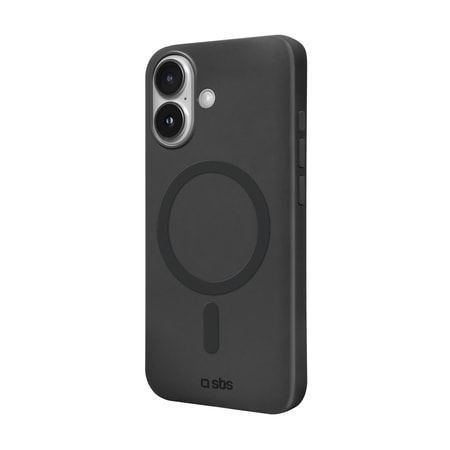 Instinct Mag - MagSafe-kompatible Hülle für iPhone 16, Schwarz