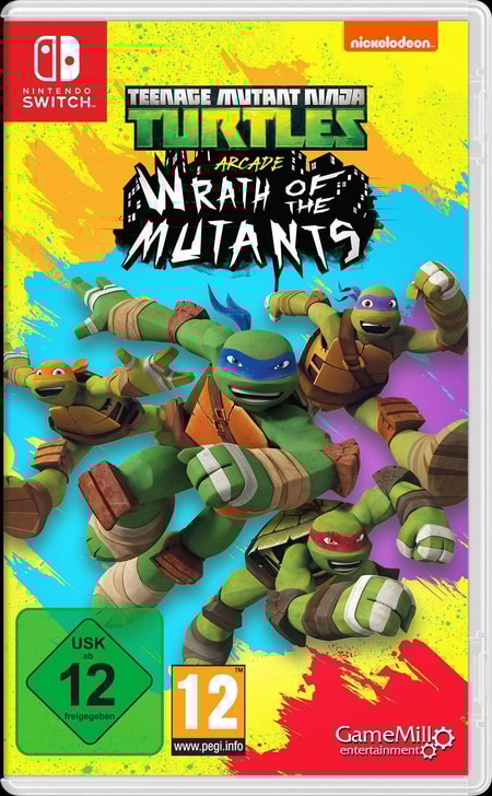 Teenage Mutant Ninja Turtles - Wrath of the Mutants Nintendo Switch-Spiel