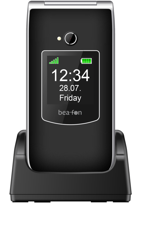 SL605 4G LTE Schwarz/Silber - Modell 2025 Handy