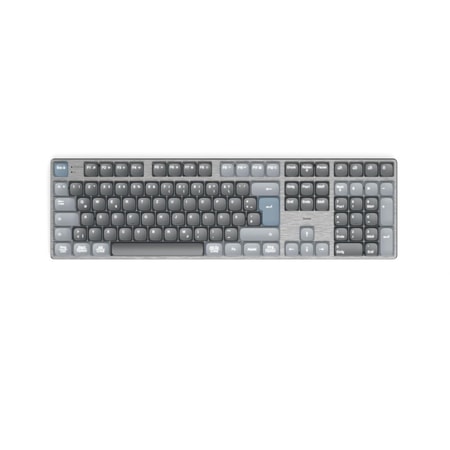 Multi-Device-Tastatur "WK-800", kabellos, mechanisch, LED, Schw., QWERTZ DE (00173070)