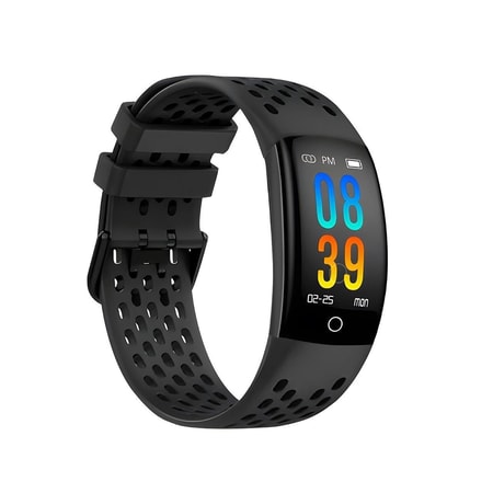 SPORT+ Silicone Armband für FitBit Charge 5, Schwarz