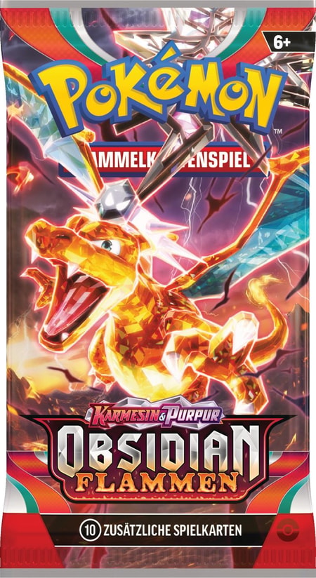 Karmesin & Purpur Obsidian Flammen Booster