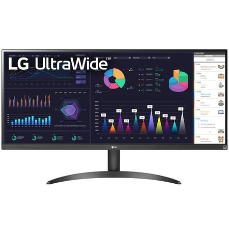 Monitor 34WQ500-B.AEU, Schwarz, 34 Zoll, WFHD, IPS, 100 Hz, 5 ms