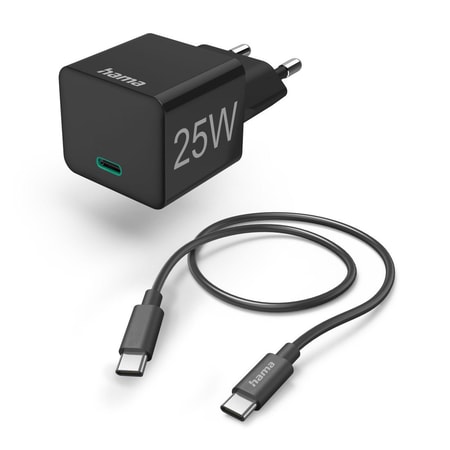 Schnell-Ladeadapter 230V Netzteil mit 1 USB + 1 USB-C Port (PREMIUM L