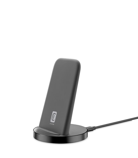 Stand Wireless Charger Podium 15W Black (60459)