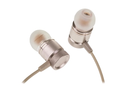 FUN Stereo Headphone Premium Gold mit 3.5mm Klinkenanschluss