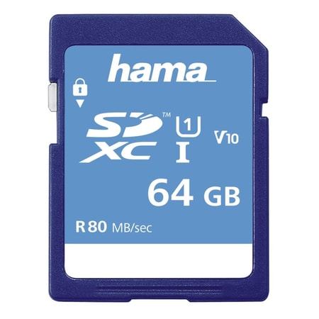 SDXC 64GB Class 10 UHS-I 80MB/s