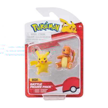 Battle Figure First Partner 2-Pack Glumanda Pikachu