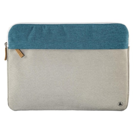 Laptop-Sleeve "Florenz", bis 34 cm (13,3"), Petrol/Grau