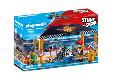 70552 Stuntshow Werkstattzelt