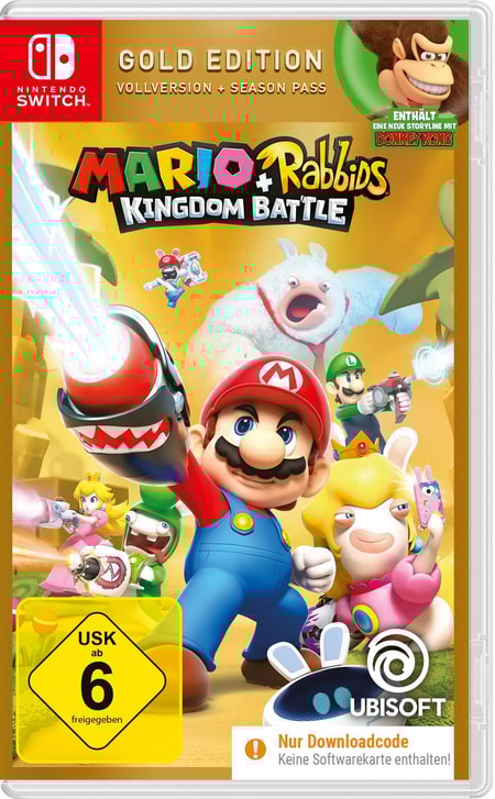 Mario & Rabbids Kingdom Battle - Gold Edition Nintendo Switch-Spiel